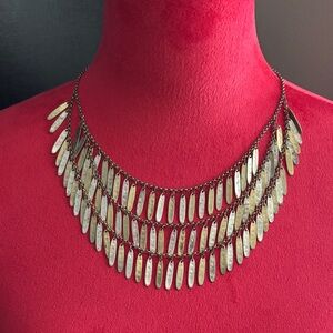 Vintage Gold Fringe Necklace - Costume Jewelry 

From: Urban Sidewalk SF